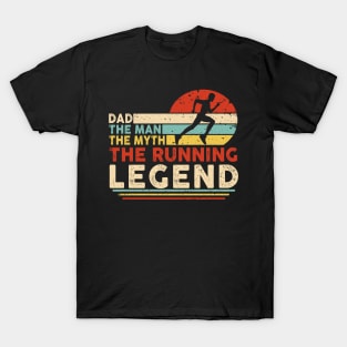 Vintage Running Dad Legend T-Shirt